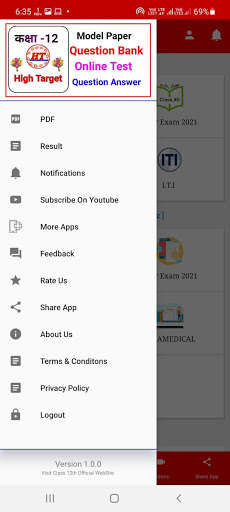 Run android online APK Bihar Board class 12th 2022 Question Model Paper from MyAndroid or emulate Bihar Board class 12th 2022 Question Model Paper using MyAndroid