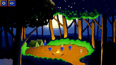 Emulate iPhone app Bik - A Space Adventure using MyAndroid