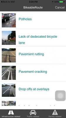 Emulate Android APK BikeableRoute