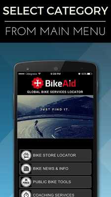Emulate Android APK BikeAid Store Locator