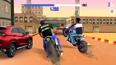 Emulate iPhone app Bike Flip Race - Fun Bmx Stunt using MyAndroid