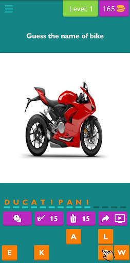 Run android online APK Bike Game: Guess Brands from MyAndroid or emulate Bike Game: Guess Brands using MyAndroid