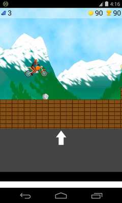 Emulate Android APK bike mountain game