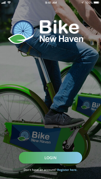 Emulate iPhone app Bike New Haven using MyAndroid