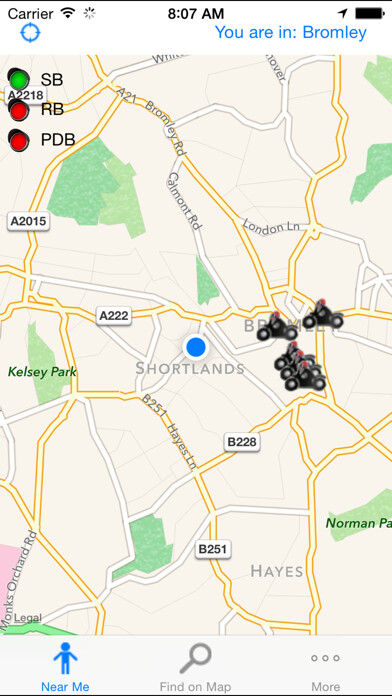 Emulate iPhone app Bike Parking using MyAndroid Emulate iPhone app Bike Parking using MyAndroid
