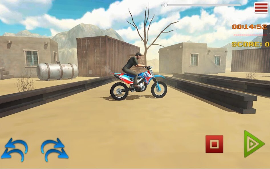 Emulate Android APK Bike Race in the City
