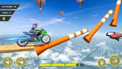 Emulate iPhone app Bike Racing Megaramp Stunts 3D using MyAndroid Emulate iPhone app Bike Racing Megaramp Stunts 3D using MyAndroid
