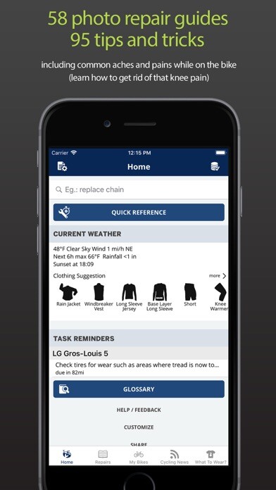 Emulate iPhone app Bike Repair using MyAndroid Emulate iPhone app Bike Repair using MyAndroid