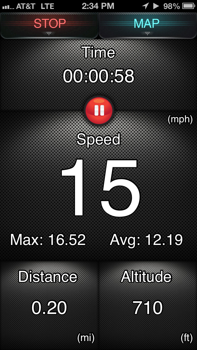 Emulate iPhone app Bike Ride Tracker by 30 South using MyAndroid Emulate iPhone app Bike Ride Tracker by 30 South using MyAndroid