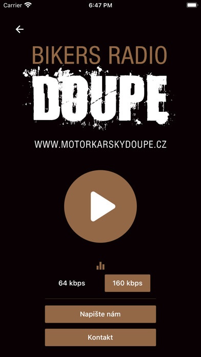 Emulate iPhone app BIKERS RADIO DOUPE using MyAndroid Emulate iPhone app BIKERS RADIO DOUPE using MyAndroid