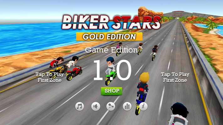 Emulate Android APK Biker Stars Racer:Gold Edition Emulate Android APK Biker Stars Racer:Gold Edition