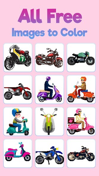 Run android online APK Bikes Color by Number Pixl Art from MyAndroid or emulate Bikes Color by Number Pixl Art using MyAndroid Run android online APK Bikes Color by Number Pixl Art from MyAndroid or emulate Bikes Color by Number Pixl Art using MyAndroid