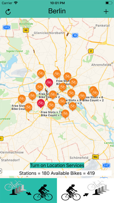 Emulate iPhone app Bikes Germany using MyAndroid Emulate iPhone app Bikes Germany using MyAndroid