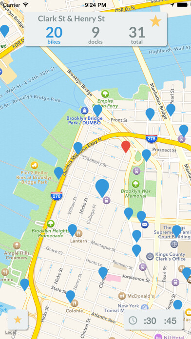 Emulate iPhone app Bike Share NYC Finder using MyAndroid Emulate iPhone app Bike Share NYC Finder using MyAndroid