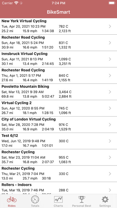 Emulate iPhone app BikeSmart using MyAndroid