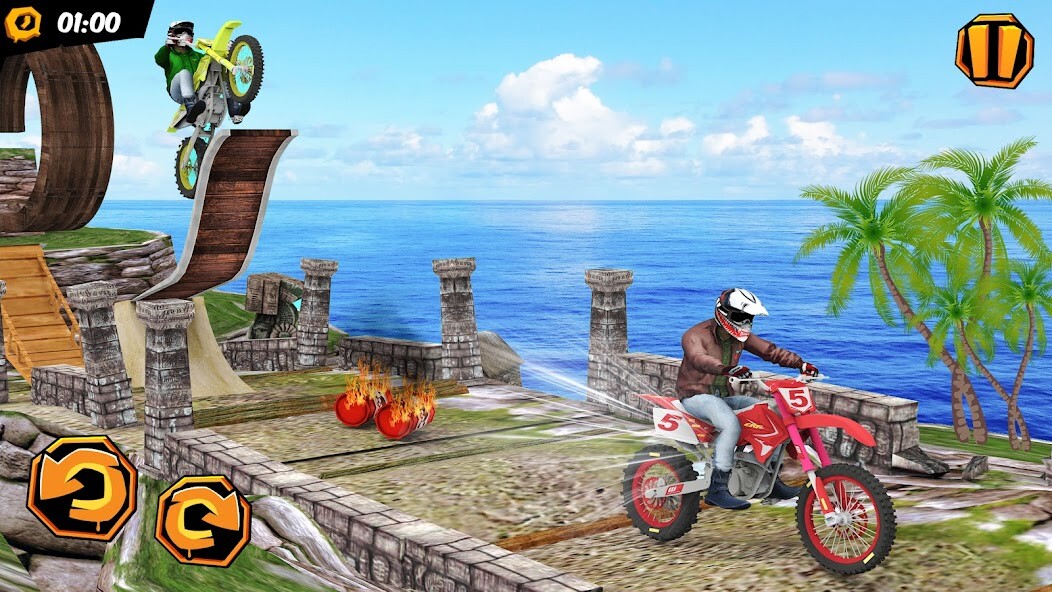 Run android online APK Bike Stunt 3D: Racing Game from MyAndroid or emulate Bike Stunt 3D: Racing Game using MyAndroid