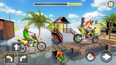 Emulate iPhone app Bike Stunt Motomaster using MyAndroid