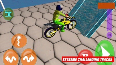Emulate iPhone app Bike Stunt Racing: Crazy Rider using MyAndroid