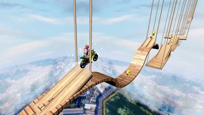 Emulate iPhone app Bike Stunts Racing Lite using MyAndroid