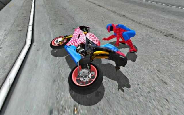 Emulate Android APK Bike Super Hero Stunt Driver Racing
