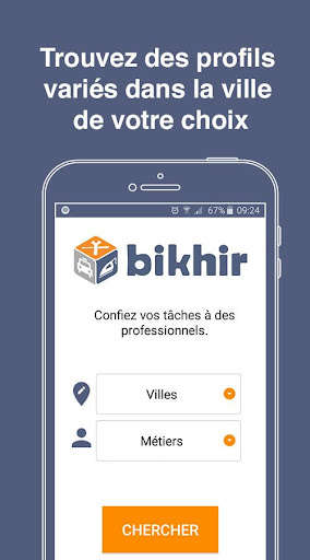 Run android online APK Bikhir - Travailleurs, Maroc from MyAndroid or emulate Bikhir - Travailleurs, Maroc using MyAndroid
