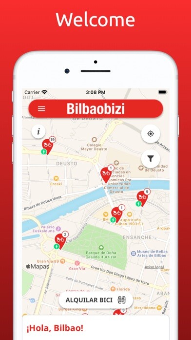 Emulate iPhone app Bilbaobizi using MyAndroid Emulate iPhone app Bilbaobizi using MyAndroid