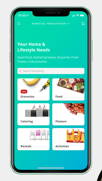 Emulate iPhone app Bilbayt - Food & Catering using MyAndroid Emulate iPhone app Bilbayt - Food & Catering using MyAndroid