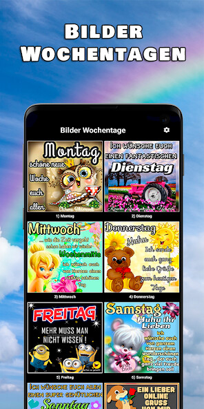 Run android online APK Bilder Wochentagen from MyAndroid or emulate Bilder Wochentagen using MyAndroid Run android online APK Bilder Wochentagen from MyAndroid or emulate Bilder Wochentagen using MyAndroid