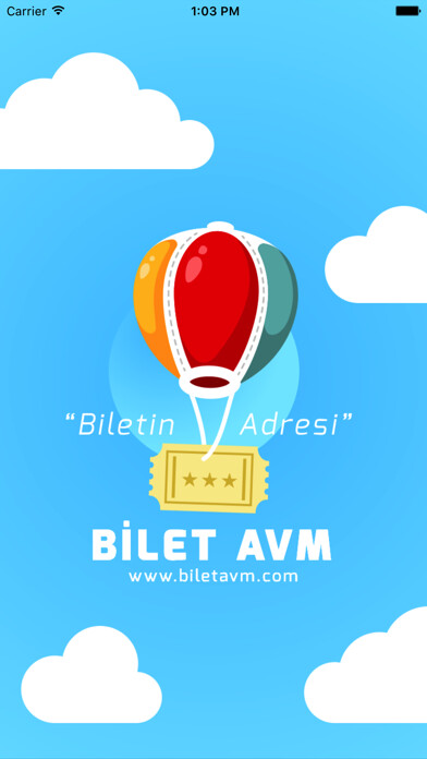 Emulate iPhone app Bilet AVM - Uçak Bileti using MyAndroid