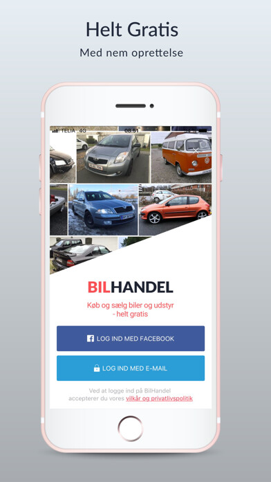 Emulate iPhone app BilHandel - Køb og salg af bil using MyAndroid Emulate iPhone app BilHandel - Køb og salg af bil using MyAndroid