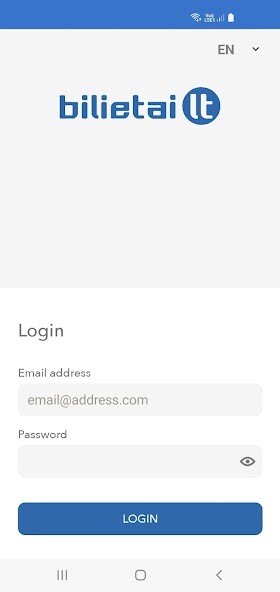Run android online APK Bilietai Scan from MyAndroid or emulate Bilietai Scan using MyAndroid