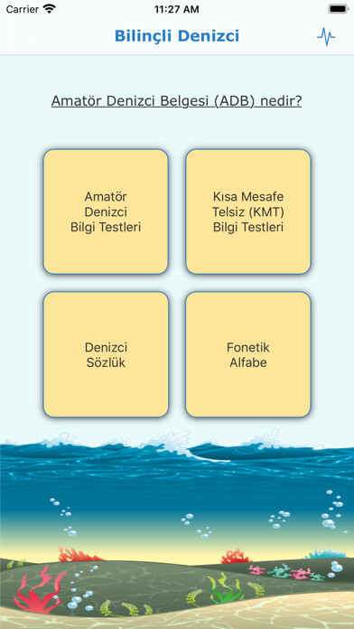 Emulate iPhone app Bilincli Denizci using MyAndroid