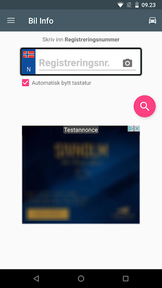 Run android online APK Bil Info Registreringsnummer from MyAndroid or emulate Bil Info Registreringsnummer using MyAndroid Run android online APK Bil Info Registreringsnummer from MyAndroid or emulate Bil Info Registreringsnummer using MyAndroid