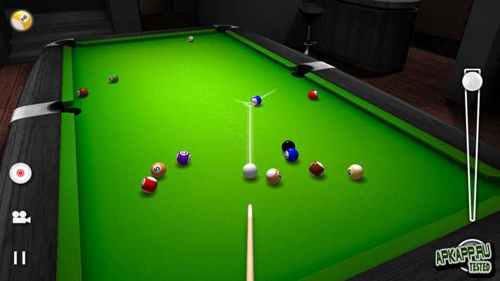 Emulate Android APK Billard 3D