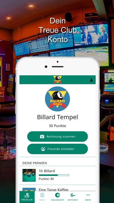 Emulate iPhone app Billardtempel using MyAndroid Emulate iPhone app Billardtempel using MyAndroid