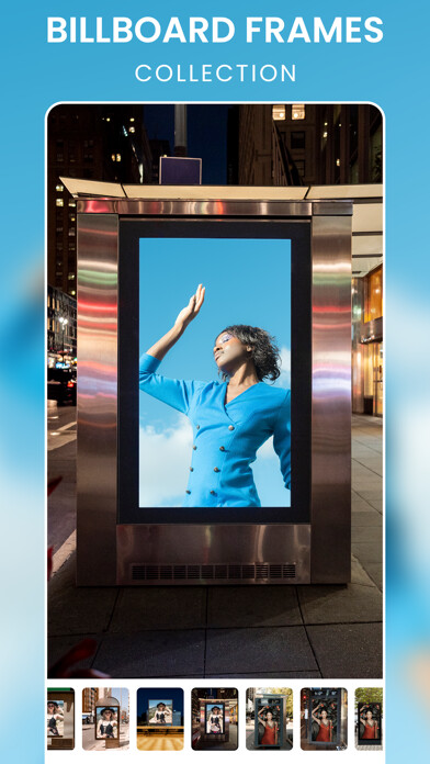 Emulate iPhone app Billboard Photo Frames Editor using MyAndroid