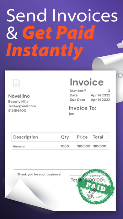 Emulate iPhone app BillBook - Free Invoice Maker using MyAndroid Emulate iPhone app BillBook - Free Invoice Maker using MyAndroid