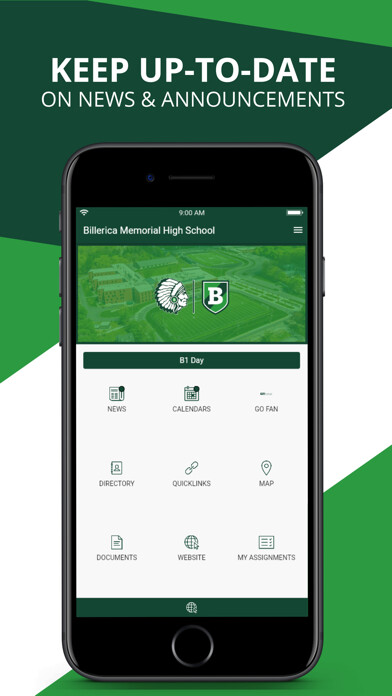 Emulate iPhone app Billerica Memorial High School using MyAndroid Emulate iPhone app Billerica Memorial High School using MyAndroid