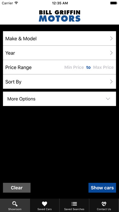 Emulate iPhone app Bill Griffin Motors using MyAndroid Emulate iPhone app Bill Griffin Motors using MyAndroid