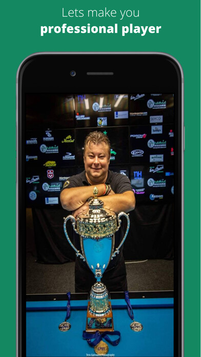 Emulate iPhone app BilliardPro with Sandor Tot using MyAndroid