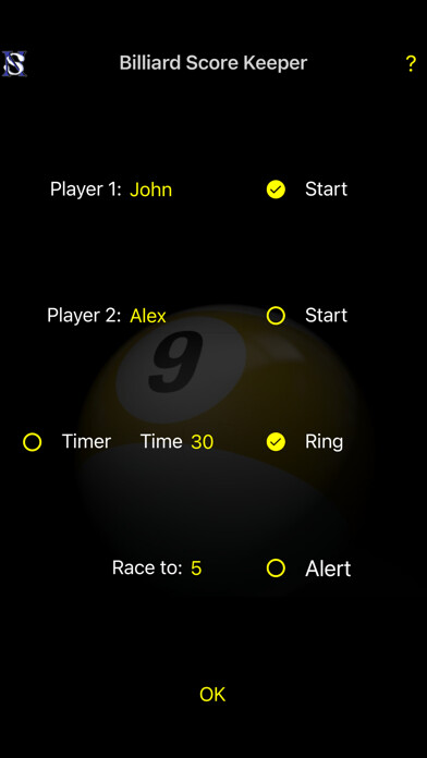 Emulate iPhone app Billiard Score Keeper using MyAndroid Emulate iPhone app Billiard Score Keeper using MyAndroid