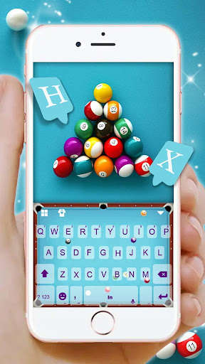 Run android online APK Billiard Snooker Ball Keyboard Theme from MyAndroid or emulate Billiard Snooker Ball Keyboard Theme using MyAndroid