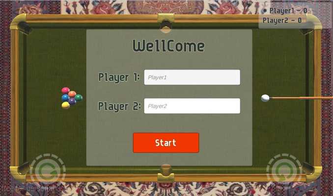 Emulate Android APK Billiards Pool 3D Multiplayer