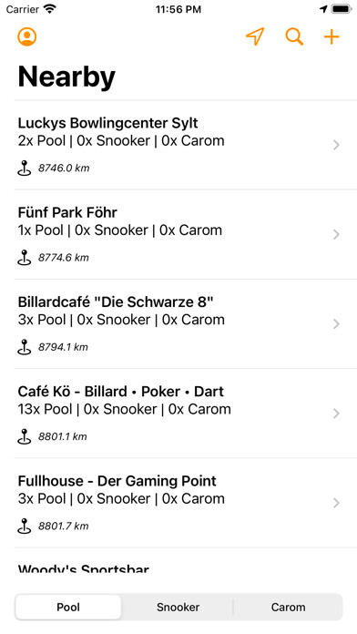 Emulate iPhone app Billiards TableFinder using MyAndroid