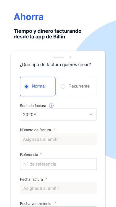 Emulate iPhone app Billin facturas y presupuestos using MyAndroid Emulate iPhone app Billin facturas y presupuestos using MyAndroid