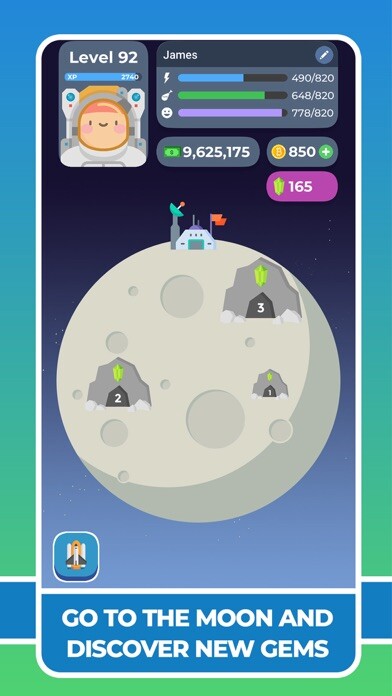 Emulate iPhone app Billionaire Life Simulator using MyAndroid