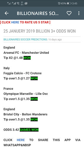 Run android online APK BILLIONAIRES SOCCER PREDICTIONS from MyAndroid or emulate BILLIONAIRES SOCCER PREDICTIONS using MyAndroid Run android online APK BILLIONAIRES SOCCER PREDICTIONS from MyAndroid or emulate BILLIONAIRES SOCCER PREDICTIONS using MyAndroid