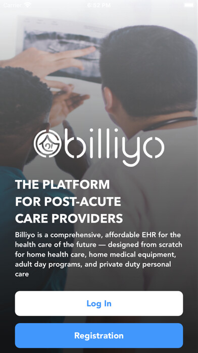 Emulate iPhone app Billiyo Caregiver using MyAndroid