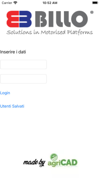 Emulate iPhone app Billo agriCAD Connect using MyAndroid