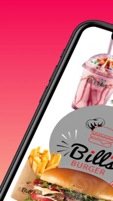 Emulate iPhone app Bills Burger using MyAndroid